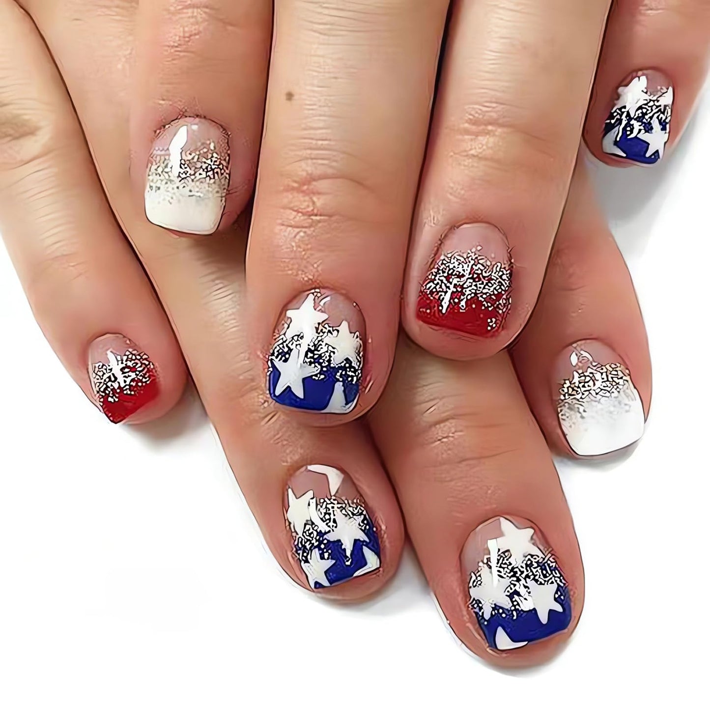 Independence Day Nail Art