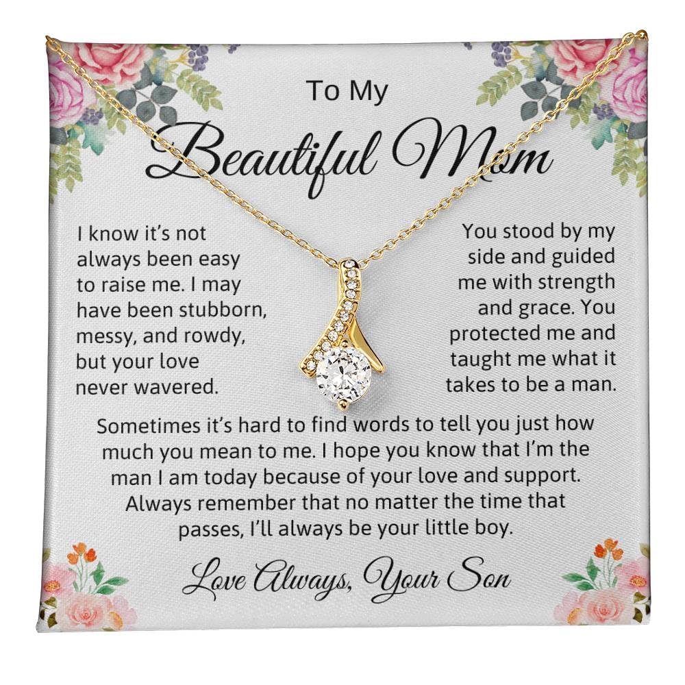 To My Mom Necklace