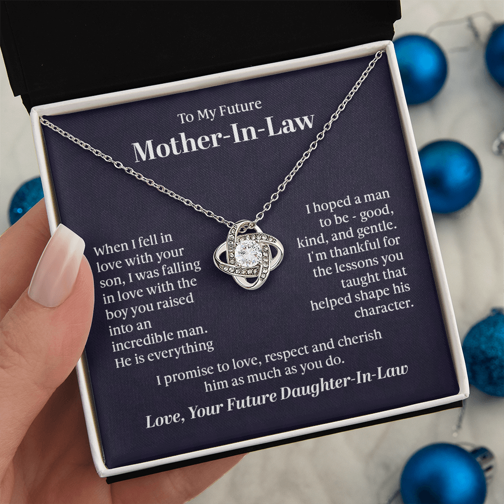 To My Future Mother-in-Law – A Bond to Treasure Love Knot