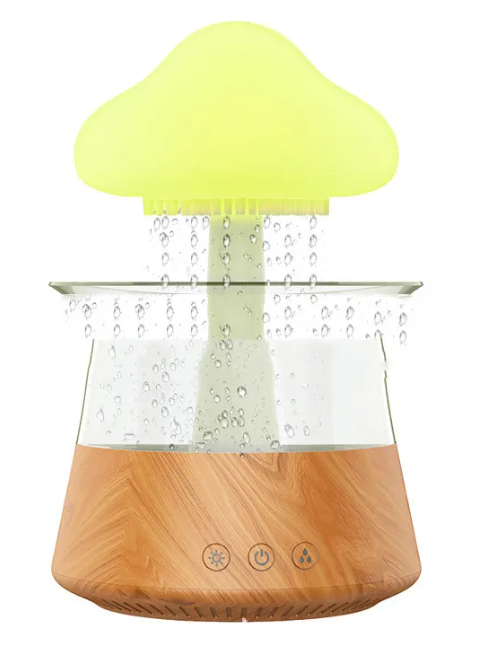 Ultrasonic Atomizing Cloud And Rain Humidifier