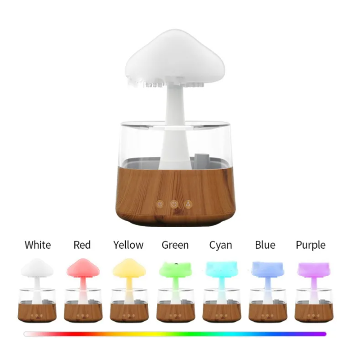 Ultrasonic Atomizing Cloud And Rain Humidifier