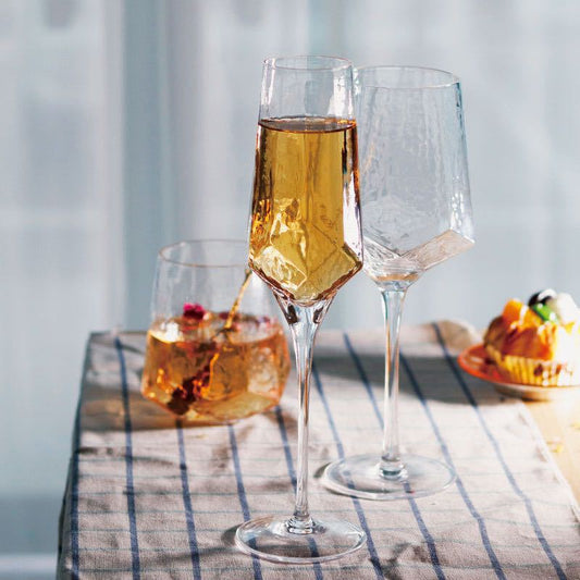 Vintage Wine Glass