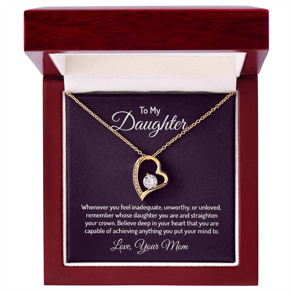 Forever Love Necklace - For Daughter From Mom