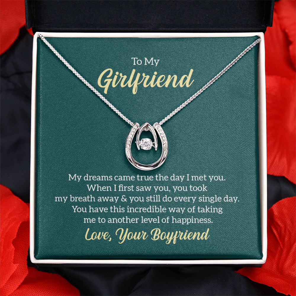 Lucky In Love Necklace - For Girlfriend