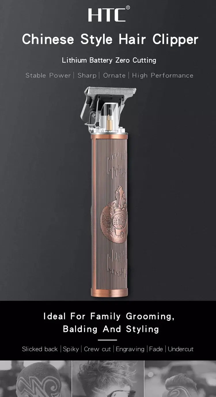 Professional USB Rechargeable Electric Hair Trimmer