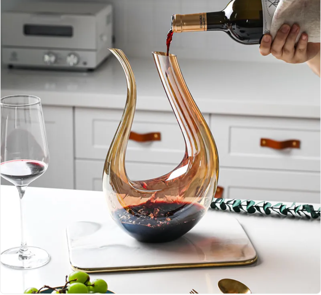 U-Shaped Wine Dispenser